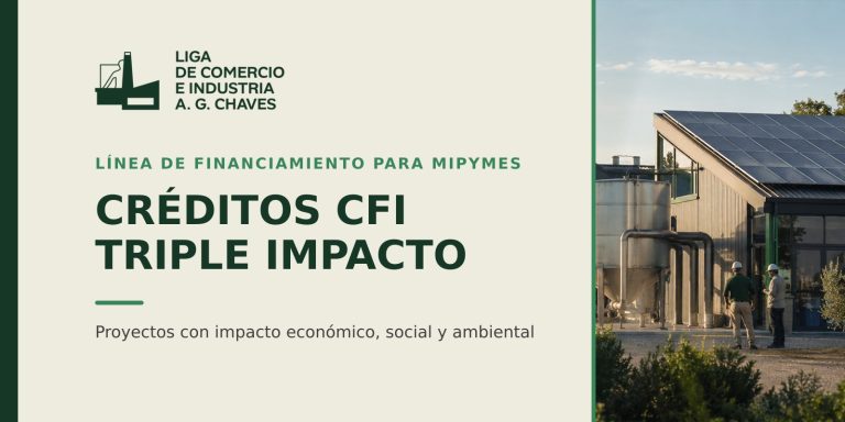 La Liga de Comercio acerca créditos del CFI para proyectos de triple impacto