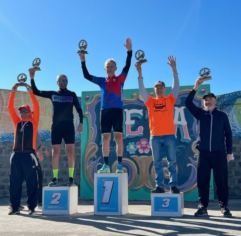 Tres representantes de Gonzáles Chaves hicieron podio en el Rural Bike de Reta